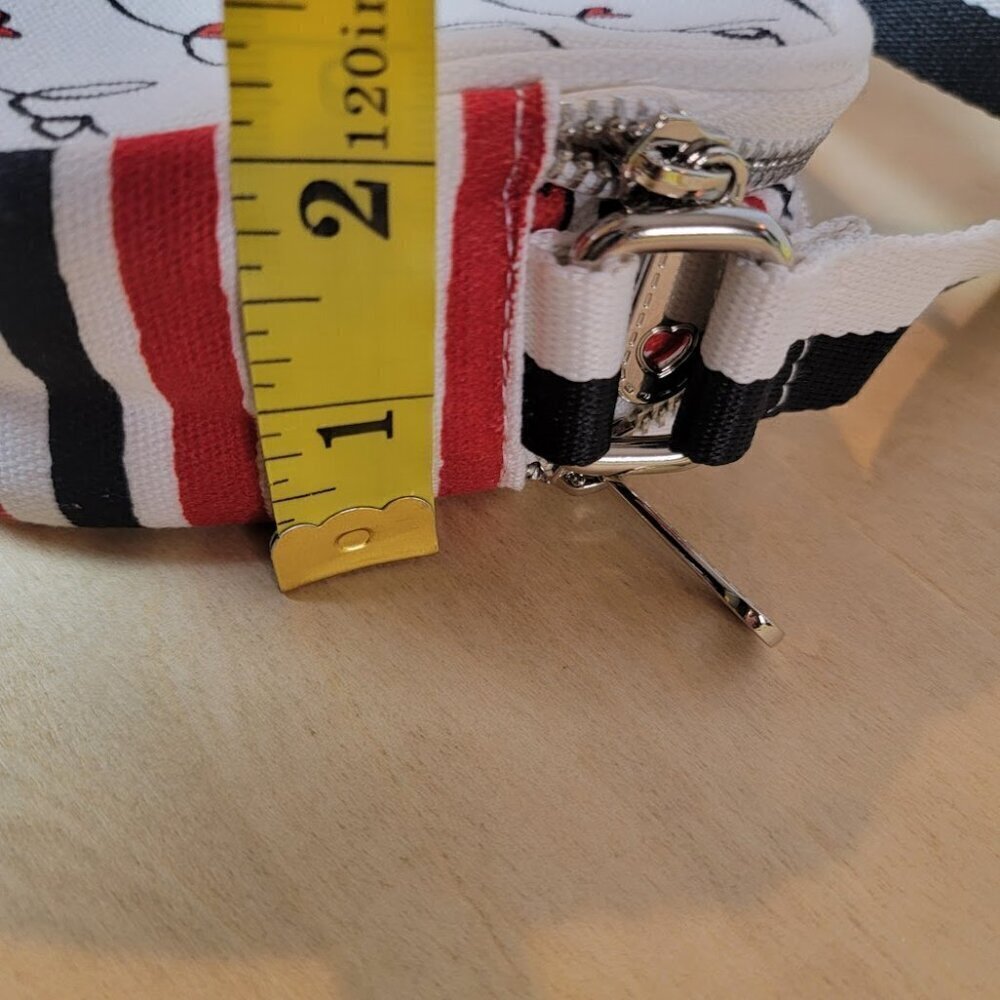 Brighton "LOVE SCROLL" Canvas Crossbody Bag - Picture 10 of 11